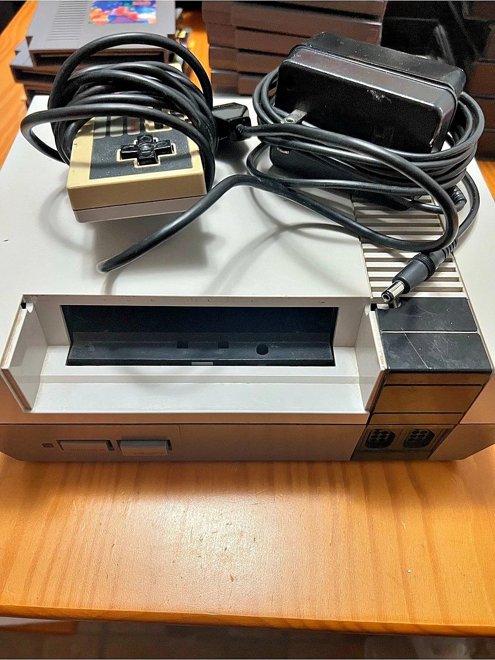 Nintendo Entertainment System (NES) Console with Accessories